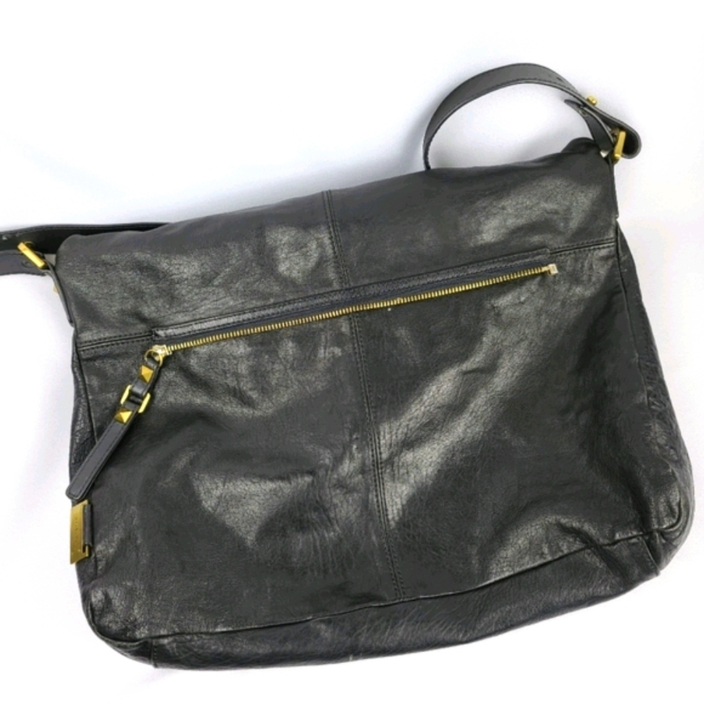 La Pagayo Rockstud Double Flip Leather Bag - Picture 4 of 9